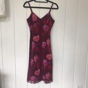 Vintage Express Floral Dress Sz 3/4